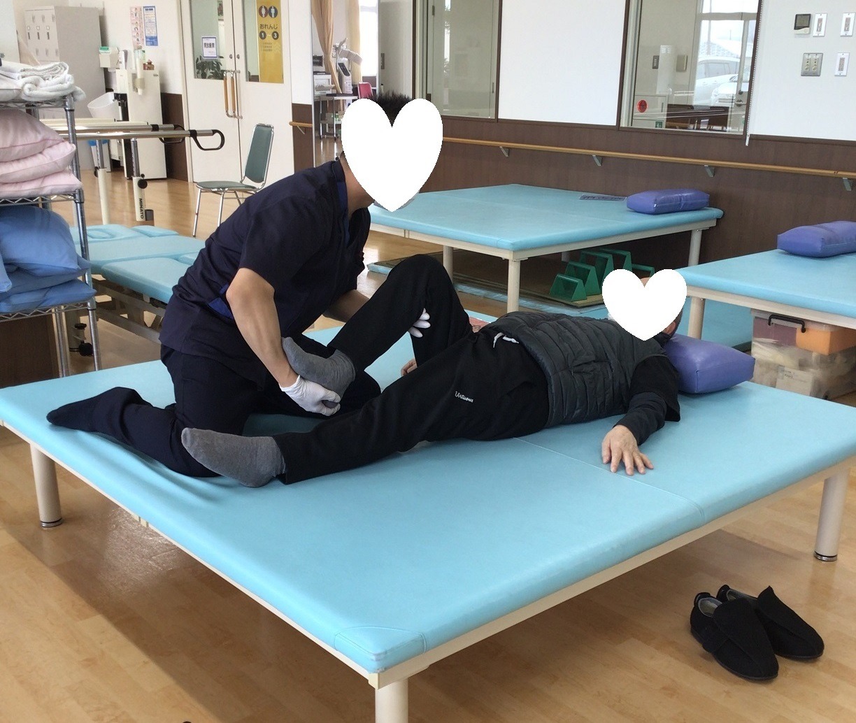 理学療法士(PT)による<br>【個別訓練の様子】