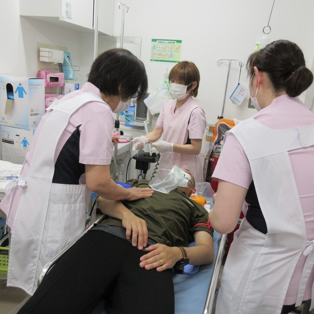 集団接種に向けた緊急時の対応研修会